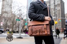 Souple Cuir Vintage Sacoche