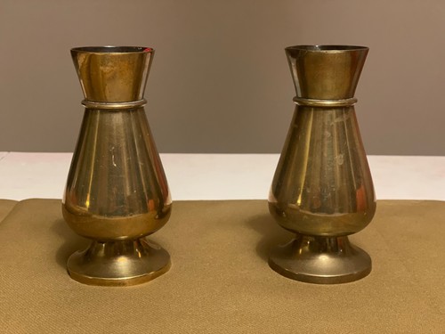 Paire vases cuivre - vases,