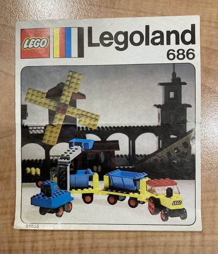 Lego vintage 686 tipper - lego,