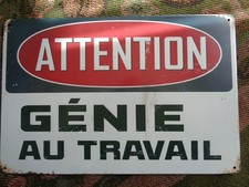 Tole metal attention - metal,