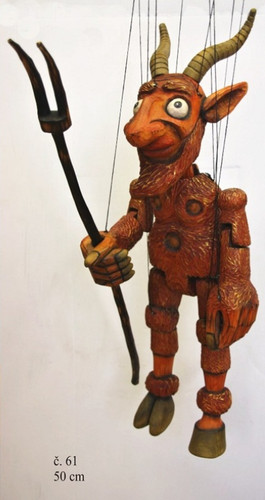 Marionnette diable poupée - -,