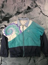 Sergio Tacchini Windbreaker Vintage Parachute 90s Portugal Nylon Tennis Sport