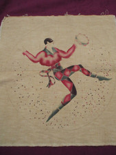 Dessus de coussin ancien 1925