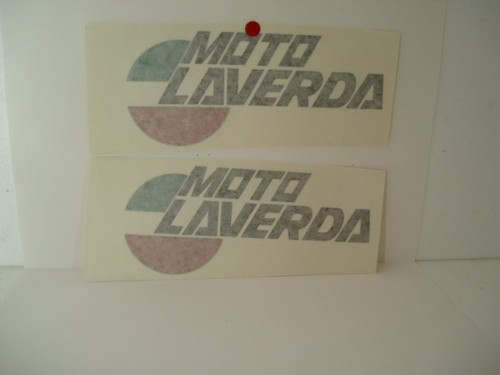Moto laverda paire adhésifs - laverda,