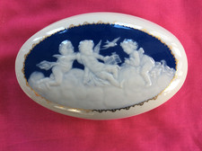 Tharaud porcelaine Limoges angelots 20cm