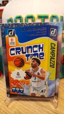 2024-25 Donruss Euroleague Facundo Campazzo Crunch Time Silver Press Proof