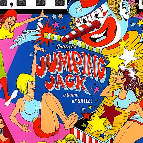 Gottlieb jumping jack pinball - gottlieb,