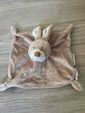 Doudou Peluche Hase Marron