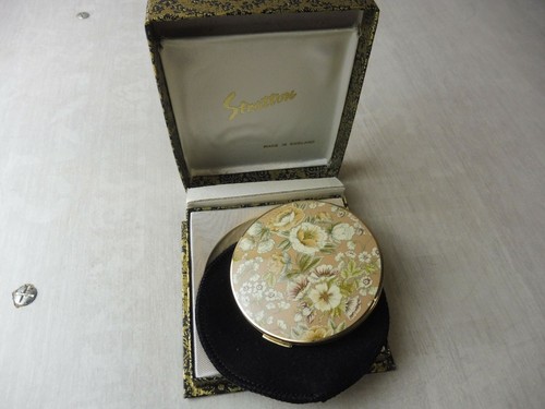 Ancien coffret poudrier - ancien,