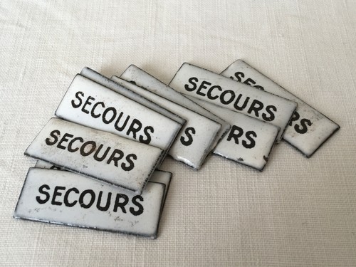 Petites plaques émaillées - petites,