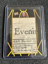 2022 Pieces of the past Jumbo relic 1 Thomas Jefferson