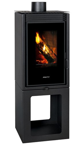 Poele bois prity pmv 11 - poele,