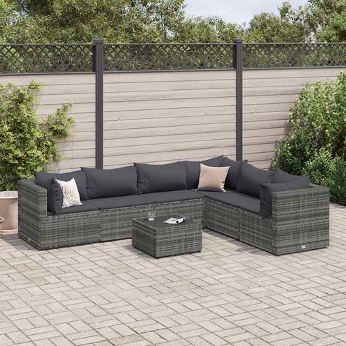 Salon jardin avec - de, coussins