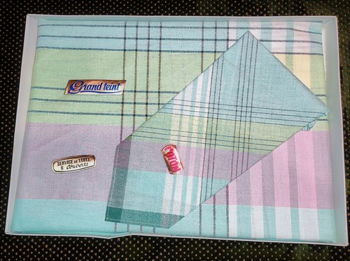 Nappe serviettes 6 - et,
