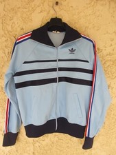Veste ADIDAS FIRST vintage FRANCE MUNDIAL 1982 Ventex jacket felpa TREFOIL 168 S
