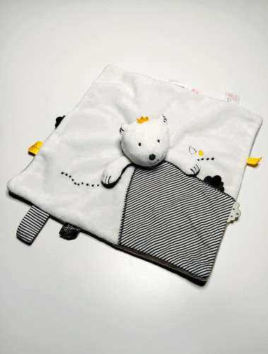 Doudou plat carré gaby - plat,