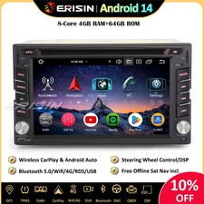 8-Core 64GB 2 Din Android 14