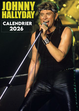 NOUVEAU : GRAND CALENDRIER JOHNNY HALLYDAY 2026 !