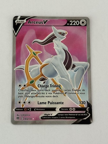 Carte pokémon arceus v - :,