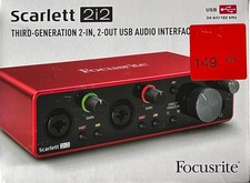 AUDIO INTERFACE SCARLETT 2i2 FOCUSRITE