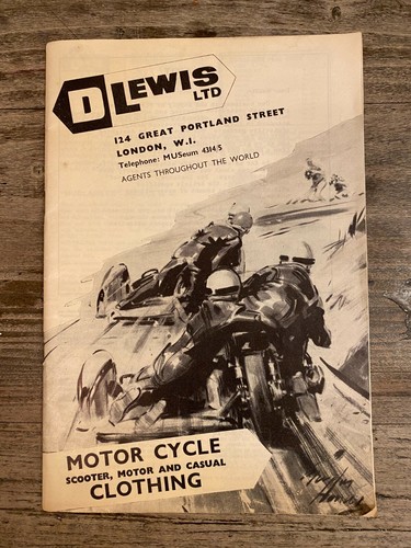 Vintage lewis leathers - lewis, aviakit