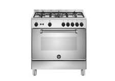 LA GERMANIA Amn855gxv/24 Cuisine 5 Feux Four A Gaz Inox 80X50CM Ce A