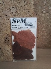 SPM REF 00005. 1/35. ACCESSOIRES 2 FILETS DE CAMOUFLAGE. SOUS BLISTER 