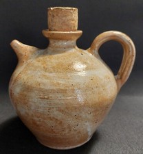 Cruche chevrette grès vernissé XXème