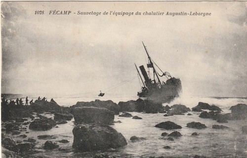 Cpa fecamp sauvetage de - sauvetage,