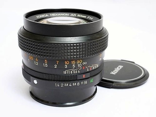 Objectif konica hexanon 50 - konica, ar