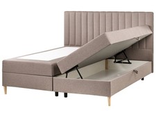 Lit Boxspring en Tissu avec