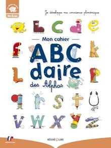 Cahier activites abecedaire - cahier,
