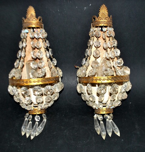 Paire lampes vintage - de,