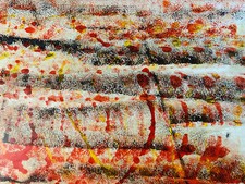 Belle Peinture Huile Papier