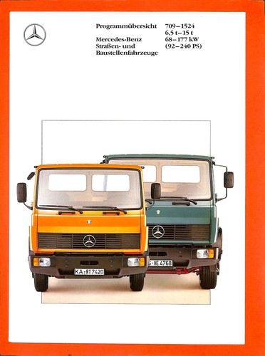 Mercedes trucks prospectus - ,