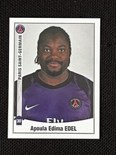 STICKER PANINI FOOT 2011 APOULA EDIMA EDEL PARIS SG # 371 ROOKIE PSA MINT