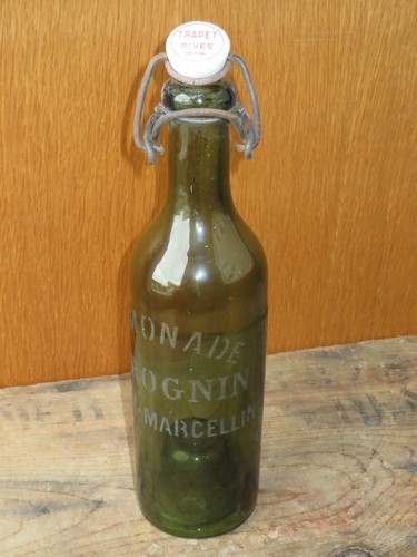 Ancienne bouteille limonade - ancienne,