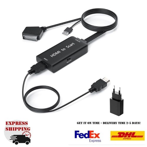 Adaptateur hdmi peritel avec - adaptateur,