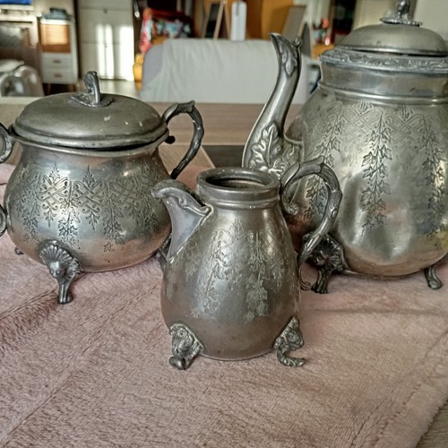 Ancien service thé - thé, café