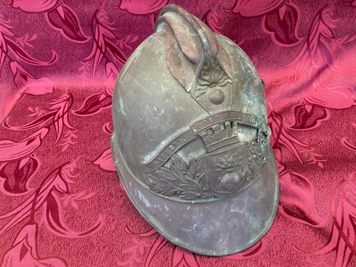 Casque pompier 1885 - pompier,