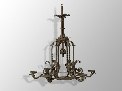 Lustre fer forgé 2 - fer,