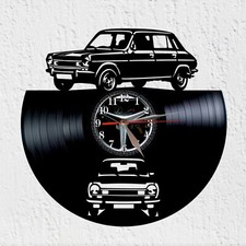 Montre à disque vinyle