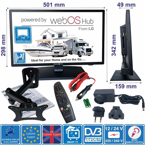 Unispectra smart tv - 22, "
