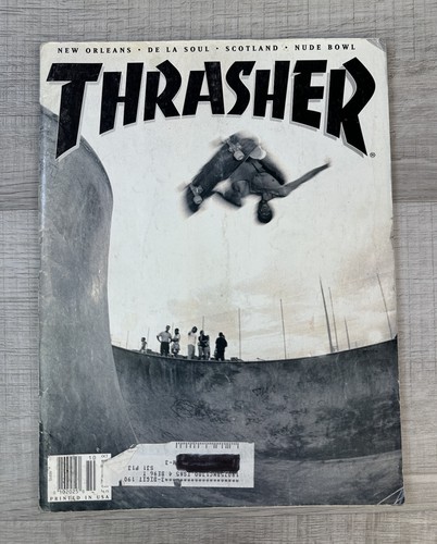 Thrasher magazine october - october, 1996