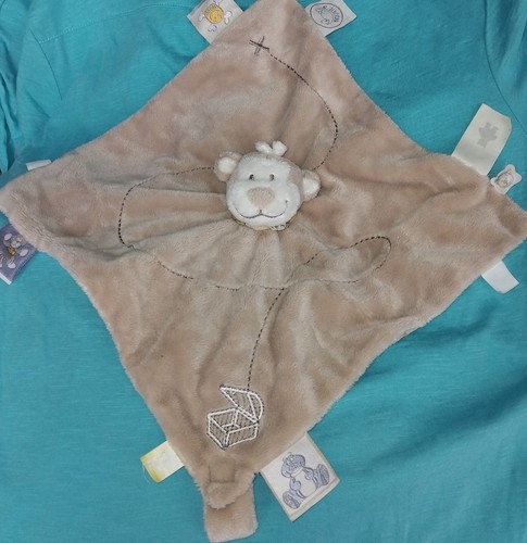 Doudou plat singe - , noukie's