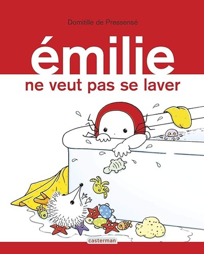 émilie veut pas laver - veut,