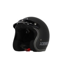 Acerbis Casque Jet Moto Vintage Skodela 22-06 Noir Mat 0025314.091