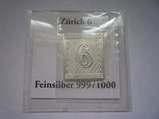 TIMBRE ARGENT MASSIF ZÜRICH 6