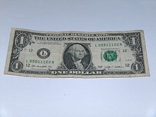 2009 Billet Dollar US Banque