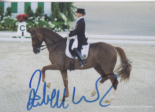 Autograph isabell werth - autograph,
